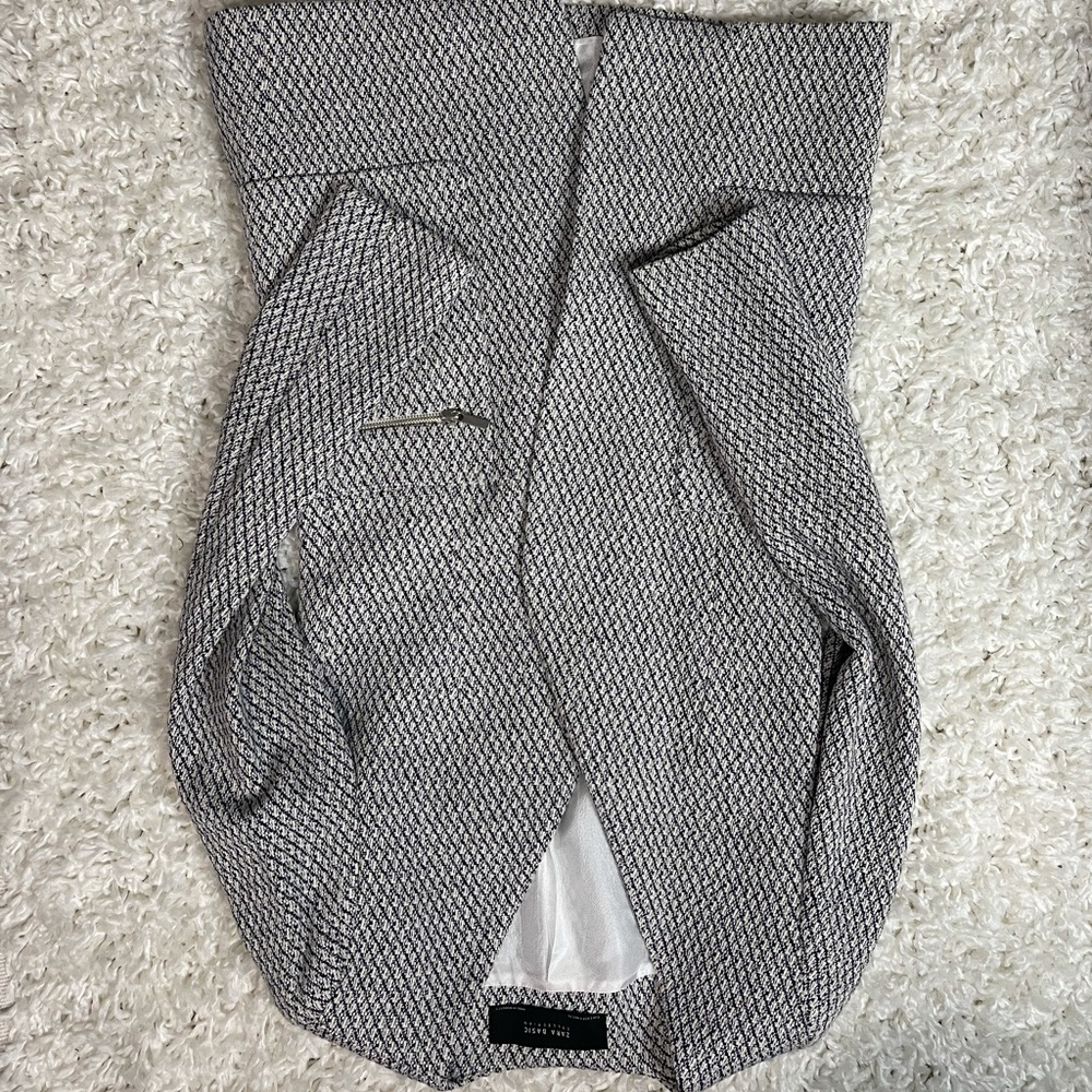 Zara tweed jacket size small